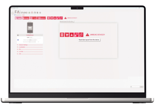 Salvarea proiectului în dispozitiv