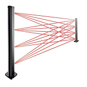 Set Optex de 4 emitatoare + 4 receptoare RN4/10-25 (Channel A/B)