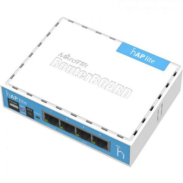 MikroTik Router RB941-2nD (hAP lite classic)