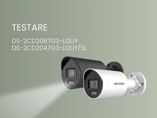 Hikvision Camera de Supraveghere DS-2CD2087G3-LI2UY / DS-2CD2047G3-LI2UY/SL