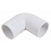 Поворот 90 градусов для труб ПВХ 25 мм