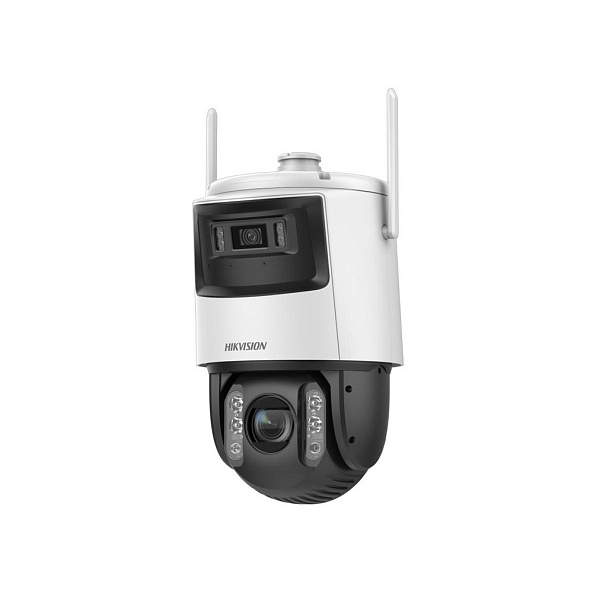 Hikvision Комплект сетевой PTZ TandemVu камеры c батареей и солнечной панелью DS-2SE7C432IWG-K/4G/14 - фото 2