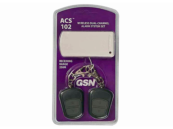 Set de alarmă wireless ACS-102 cu două canale