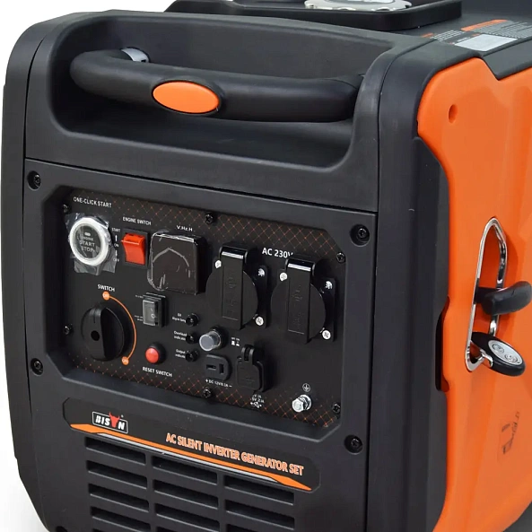 Generatorul invertor pe benzină BISON BS5000I 5.5 kW - фото 4