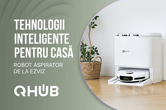 Tehnologii pentru casă: robot inteligent de aspirare EZVIZ RS20 Pro