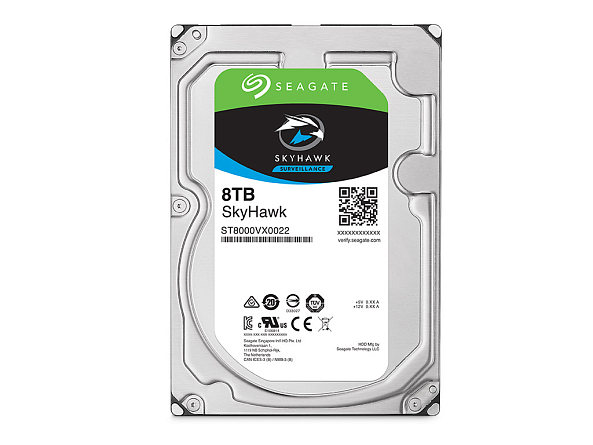 Seagate Жесткий диск 8 TB специализированной серии Skyhawk