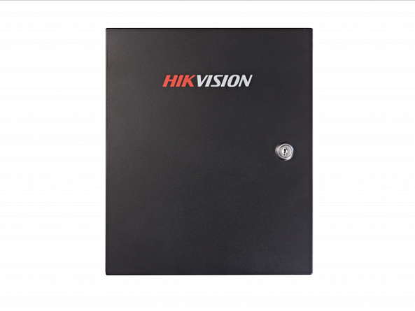 Hikvision Сетевой контроллер СКУД для управления одной дверью DS-K2801 - фото 1