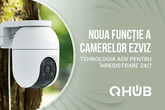 EZVIZ a integrat în camere tehnologia pentru înregistrare continuă